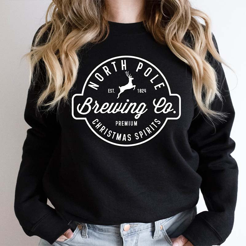 Brewing Co North Pole Christmas Sweatshirt