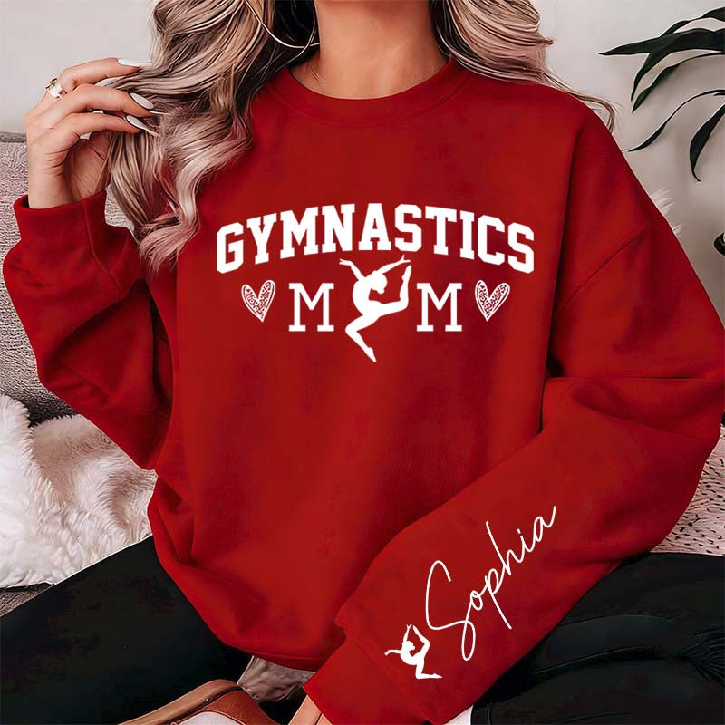 Personalized Gymnastics Mom Sweatshirt