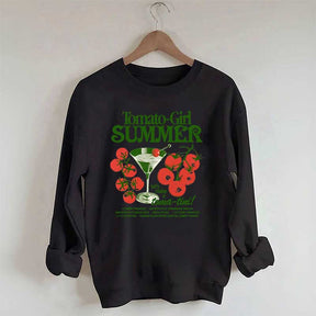 Vintage Tomato Girl Cocktail Sweatshirt