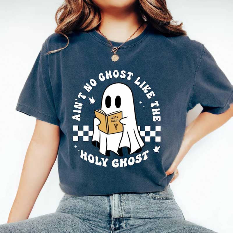 Funny Cute Ghost Catholic T-Shirt