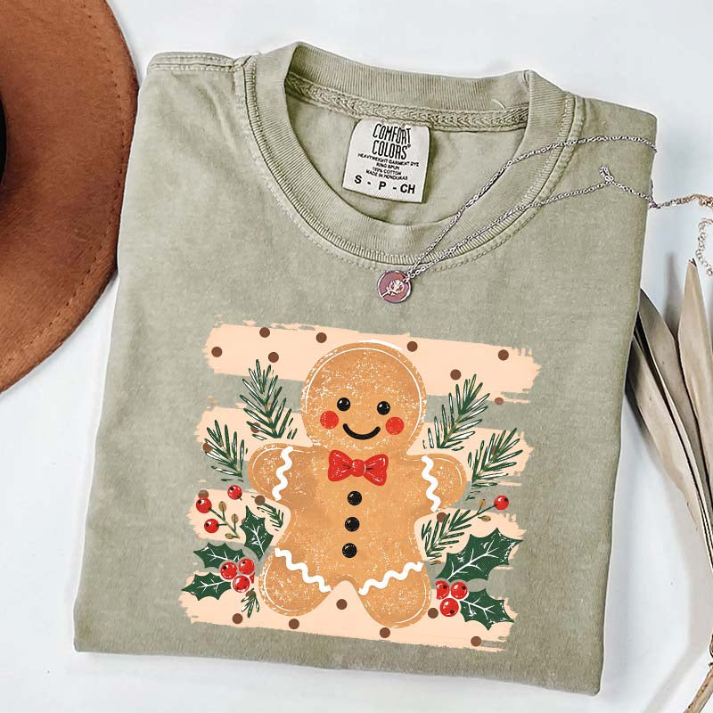 Gingerbread Cookie Christmas Xmas Holiday T-Shirt