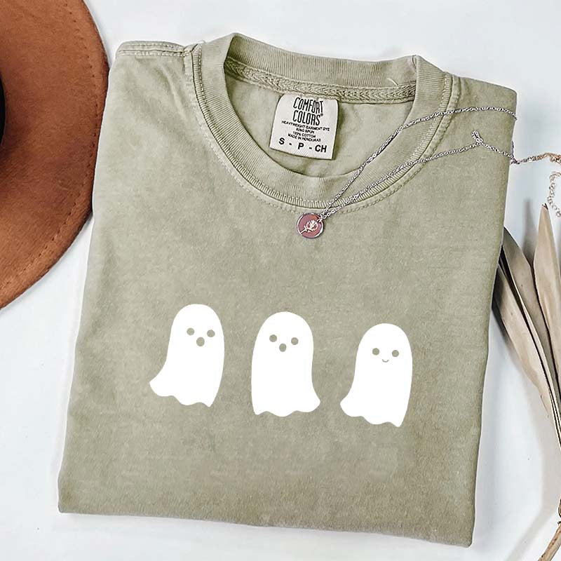 Cute Ghost Minimalist T-Shirt