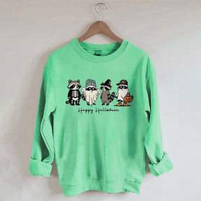 Cute Raccoon Ghost Sweatshirt