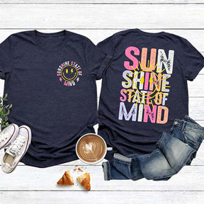Sunshine State Of Mind Preppy Summer T-Shirt