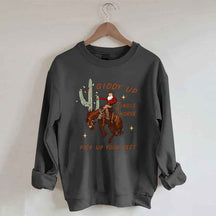 Cowboy Christmas Sweatshirt