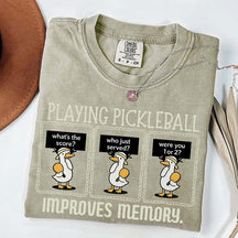 Pickleball Player Comfort Colors T-Shirt