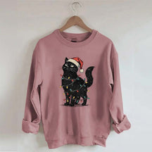 Cat Christmas Sweatshirt