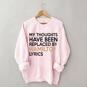 Alexander Hamilton Broadway Fan Sweatshirt