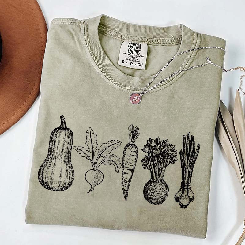 Garden Veggies Farmers Market T-Shirt