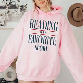 Reading Is my Favorite Sport Hoodie