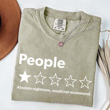 People One Star Review T-Shirt