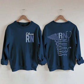 Personalized Registered Nurse Sweatshirt
