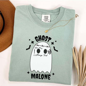 Ghost Malone Funny Halloween T-Shirt