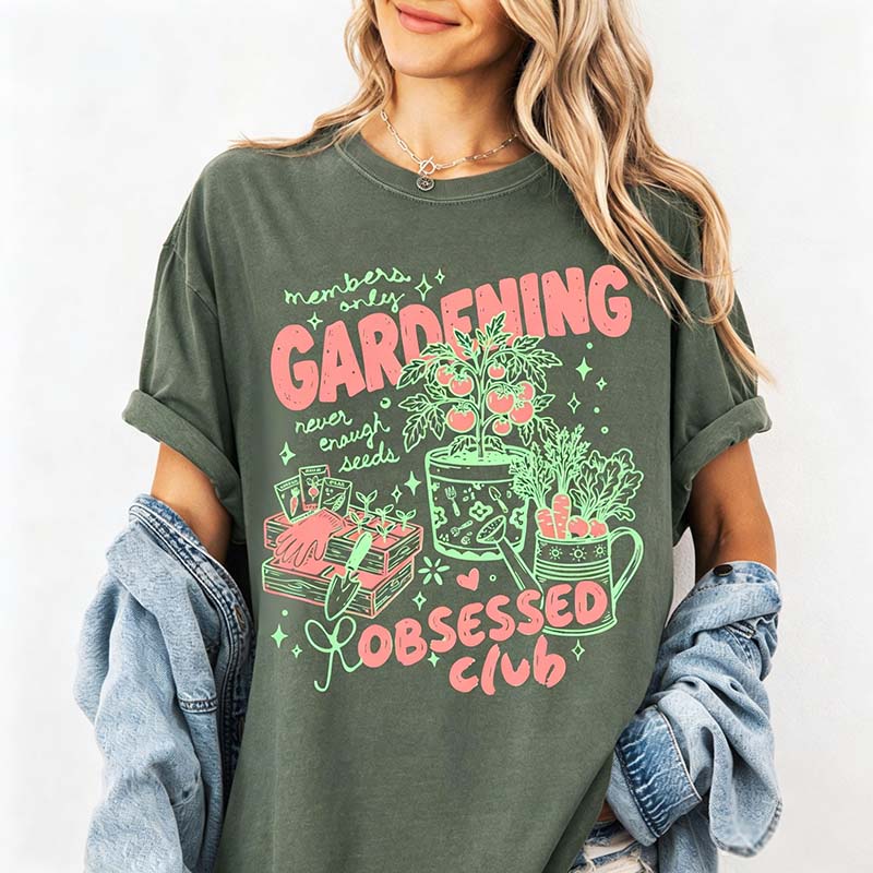 Gardening Obsessed Club T-Shirt