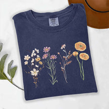 Wild Flower Meadow Cottagecore Aesthetic T-Shirt