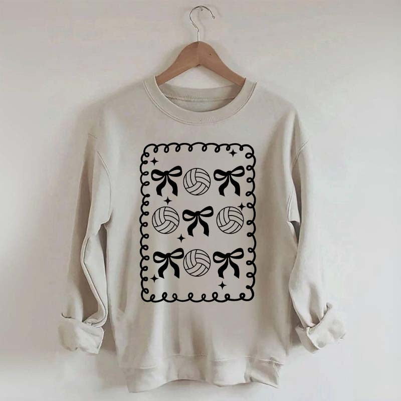 Coquette Volleyball Sweatshirt