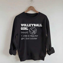 Volleyball Girl Explanation Sweatshirt