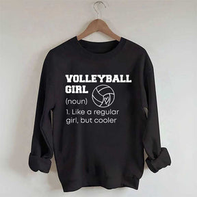 Volleyball Girl Explanation Sweatshirt