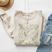 Wildflower Garden sweatshirt