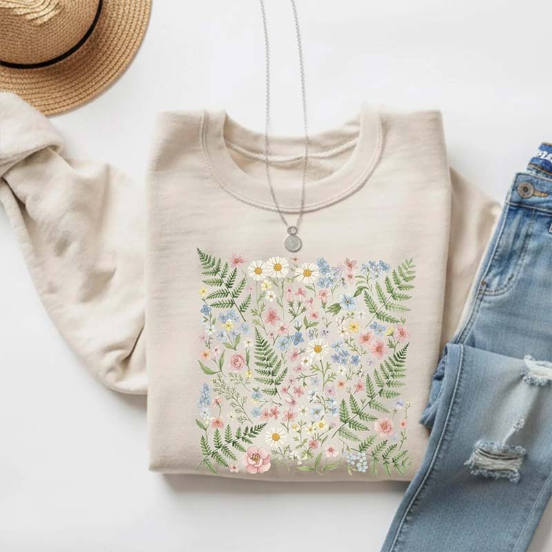 Wildflower Garden sweatshirt
