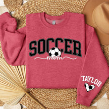 Personalize Soccer Mama Fall Sweatshirt