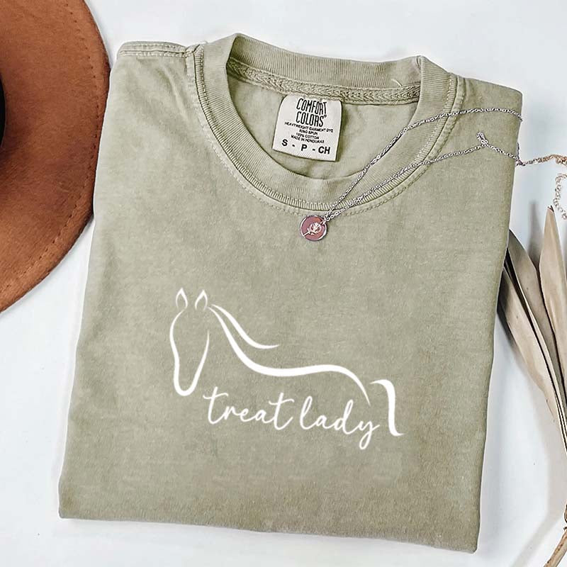 Treat Lady Horse Lover T-Shirt