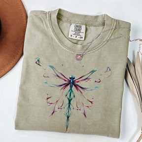 Comfort Color Bright Golden Butterfly T-Shirt