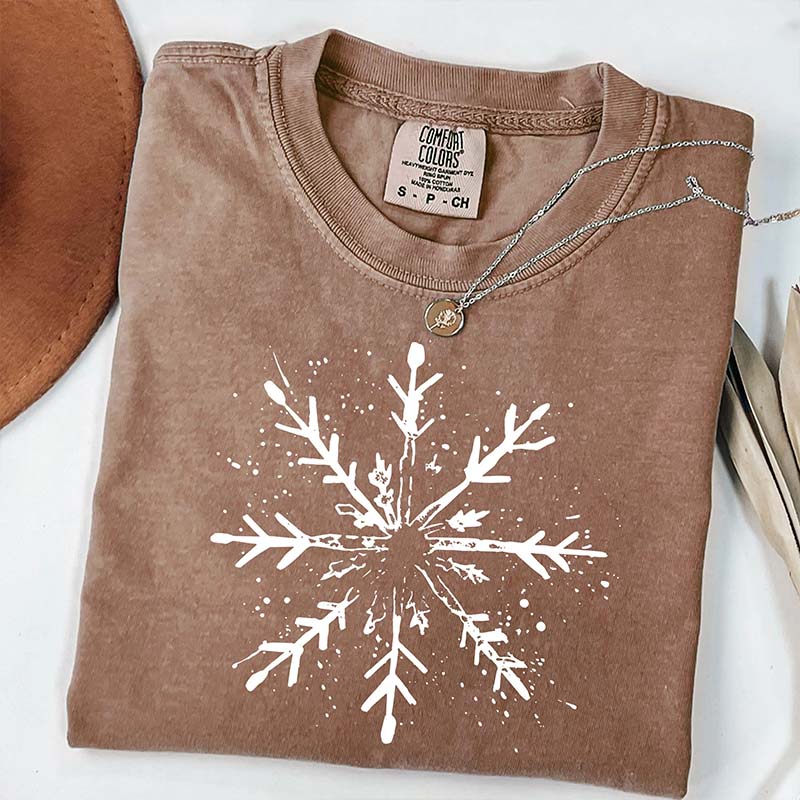 Winter Snowflake Holiday T-Shirt