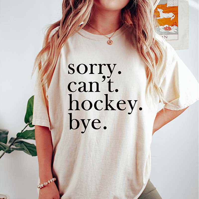 Comfort Colors Hockey T-Shirt