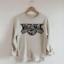 Custom Volleyball Team School Spirit Sweatshirt