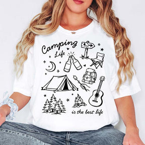 Comfort Colors Camping Life T-Shirt