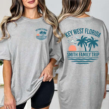 Personalized Family Beach Vacation T-Shirt