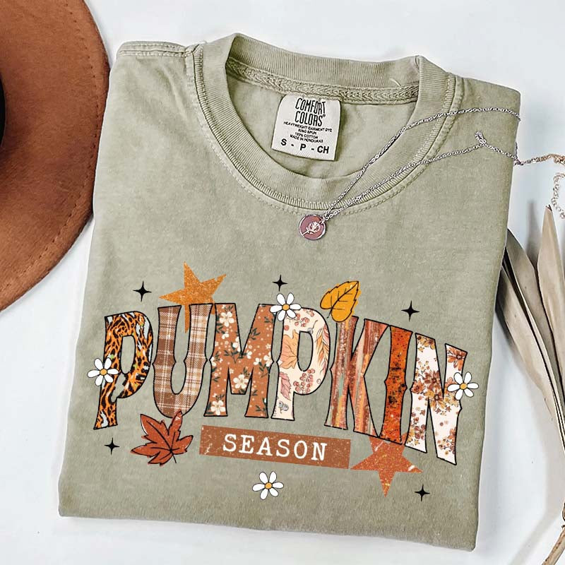Comfort Colors Pumpkin Season Halloween T-Shirt