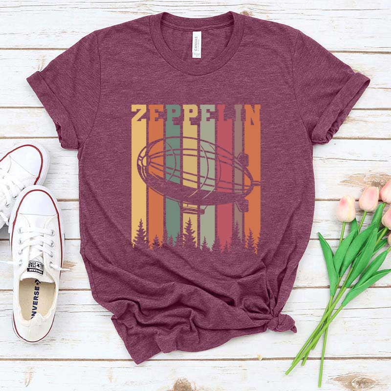 Retro Zeppelin Airship T-Shirt