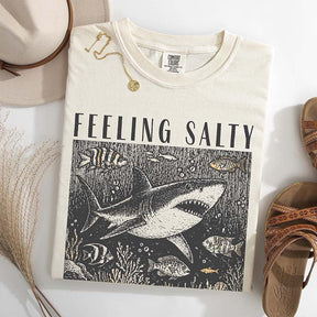 Feeling Salty Retro Summer Ocean T-Shirt