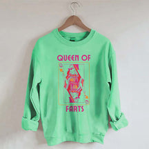 Queen Of Farts Sweatshirt