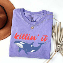 'Killin' It' Whale T-Shirt