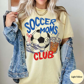 Soccer Moms Club Comfort Colors T-Shirt