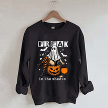 Funny Freak In The Sheets Ghost Girl Sweatshirt