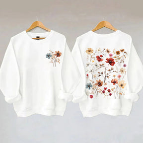 Vintage Wildflower Natural Lover Sweatshirt