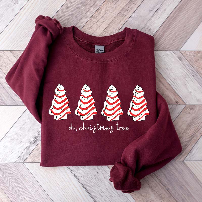Retro Oh Christmas Tree Sweatshirt