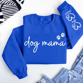 Custom Dog Mama Paws Funny Sweatshirt