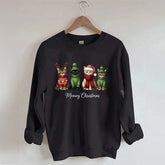 Funny Meowy Christmas Sweatshirt