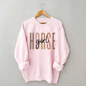 Horse Girl Lover Sweatshirt