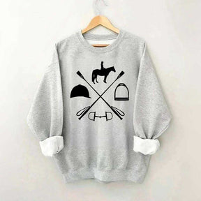 Equestrian Horse Rider Sweatshirt