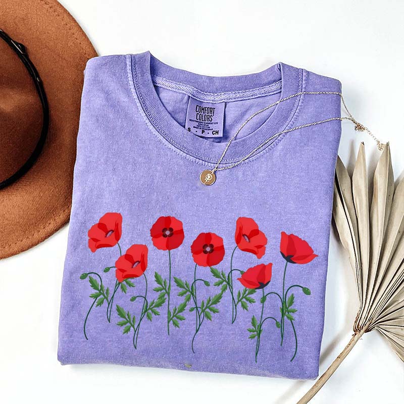 Red Poppies T-Shirt