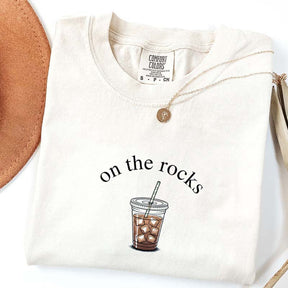 Trendy Coffee Lover On The Rocks T-Shirt
