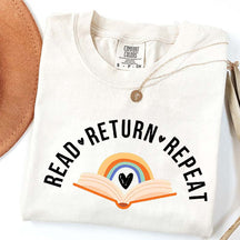 Read Return Repeat Cute T-Shirt