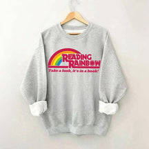 Reading Rainbow Take A Look It's In A Book Sweatshirt
