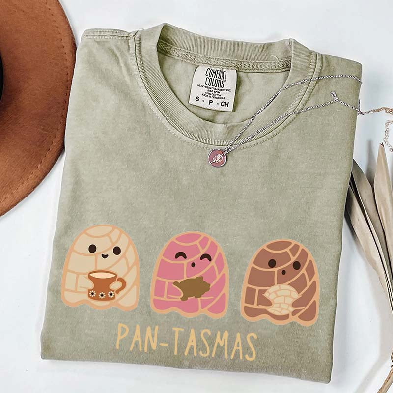 Funny Pantasmas Ghost Pan Dulce T-Shirt